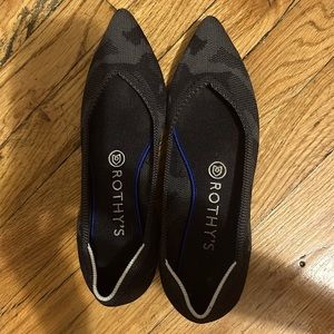 Rothy’s Point Gray Camo Flat (Retired!)